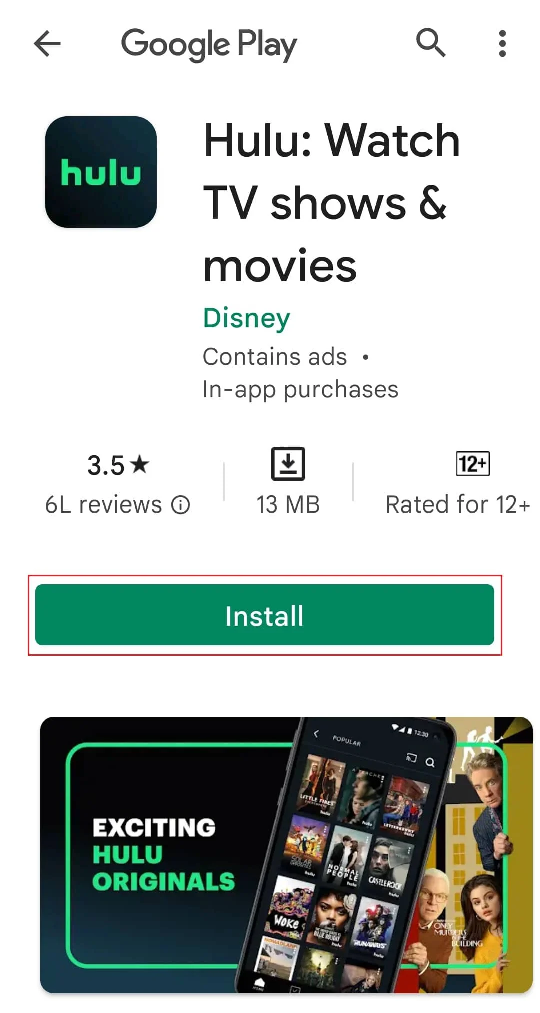 ติดตั้งแอพ Hulu แก้ไขปัญหาตอนที่ขาดหายไปของ Hulu