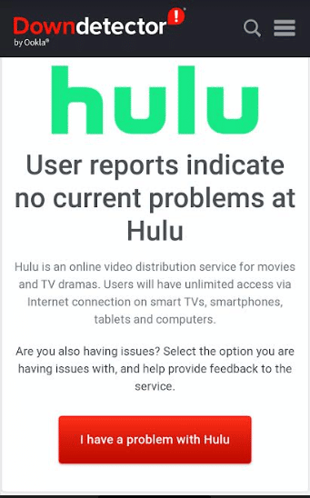 เครื่องตรวจจับลง hulu แก้ไขปัญหาตอนที่ขาดหายไปของ Hulu