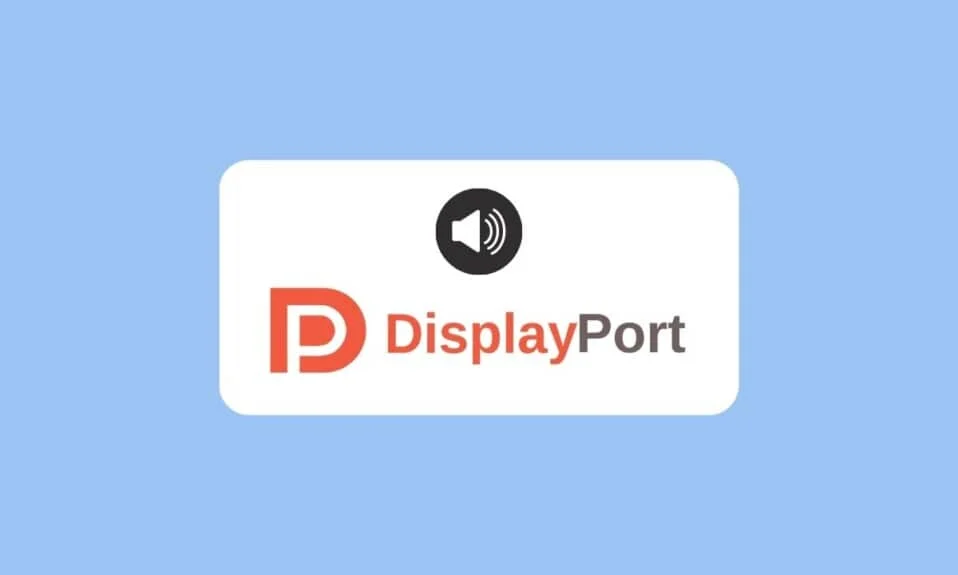 DisplayPort trasporta l'audio?