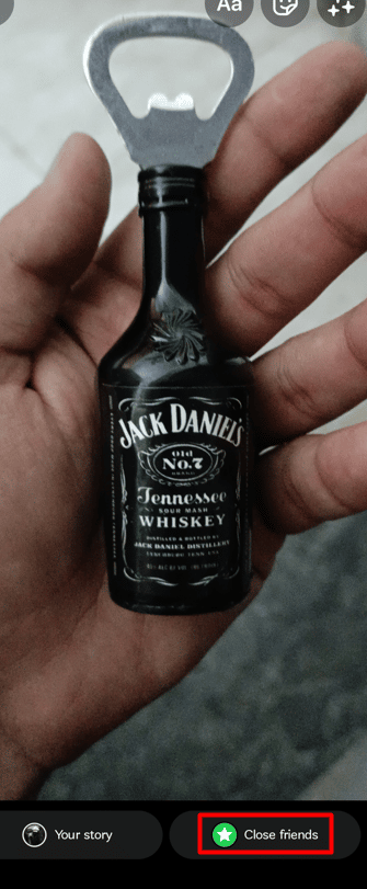 친한 친구 목록에 스토리 게시 | Instagram에서 누군가 나를 음소거했는지 확인하는 방법