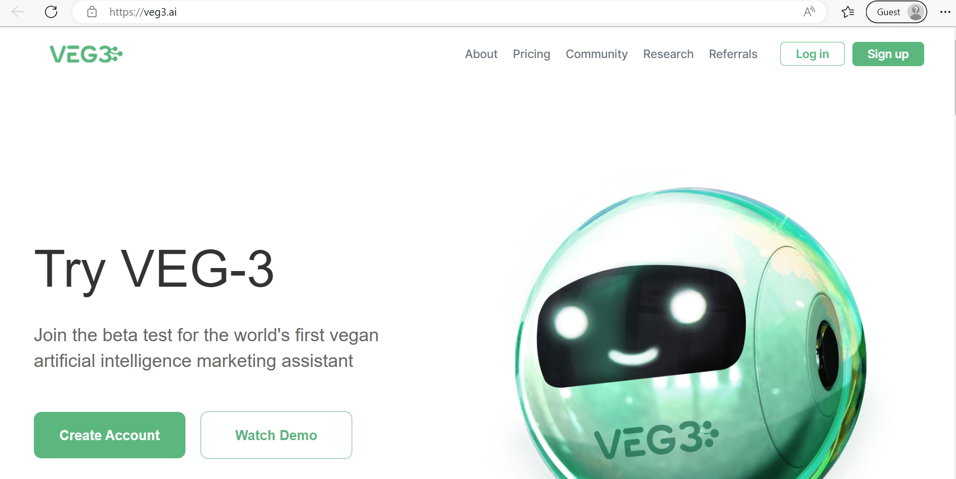 VEG3. เครื่องมือเขียน AI ฟรีที่ดีที่สุด 23 อันดับแรก