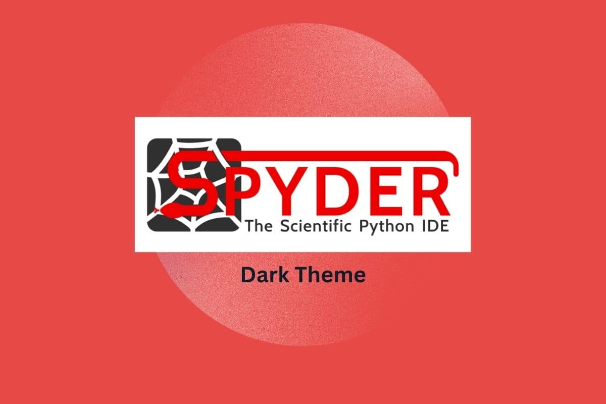 So erhalten Sie ein dunkles Design in der Spyder IDE
