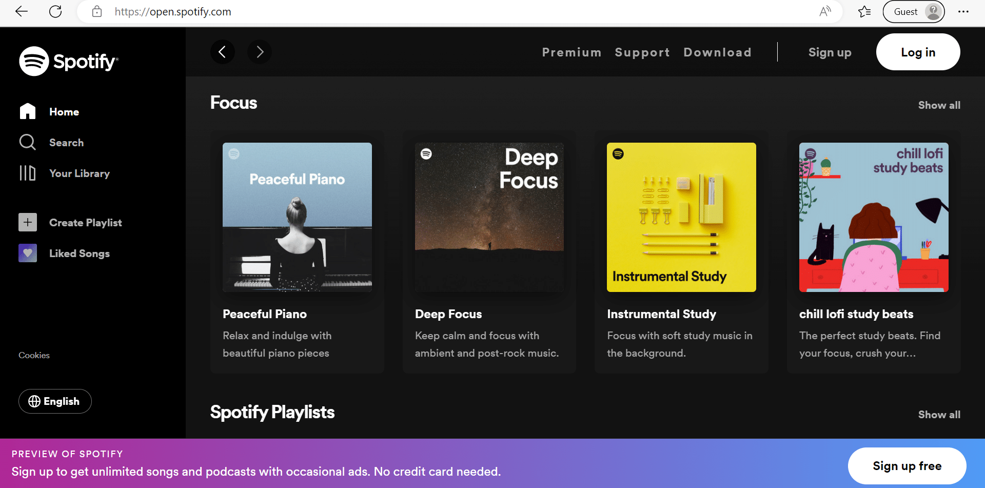 Spotify。適用於 Android 的 15 大最佳播客應用程序