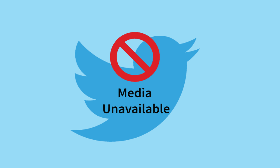 Corriger l'erreur Ce média n'est pas disponible sur Twitter