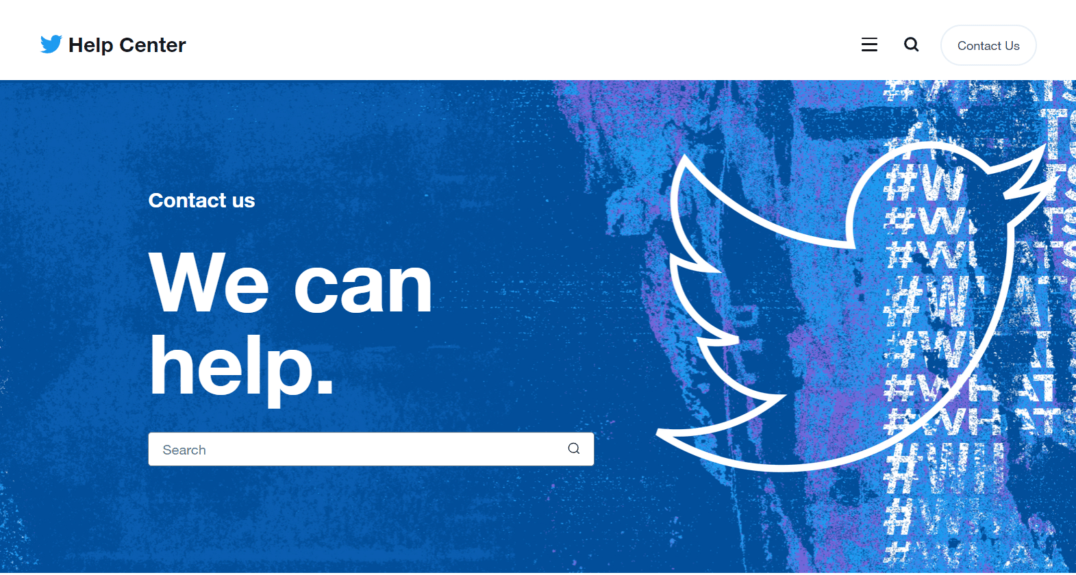 Contacter l'assistance Twitter