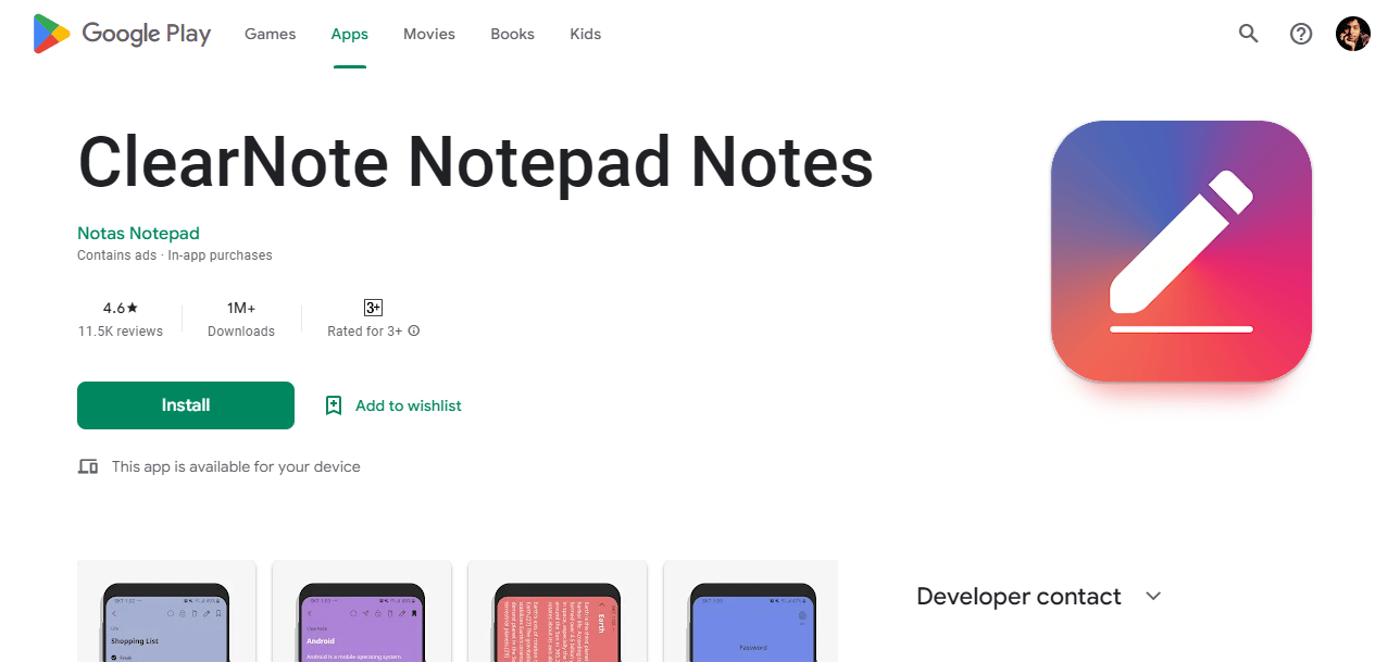 Nota clara. Las 23 mejores aplicaciones de notas para Android