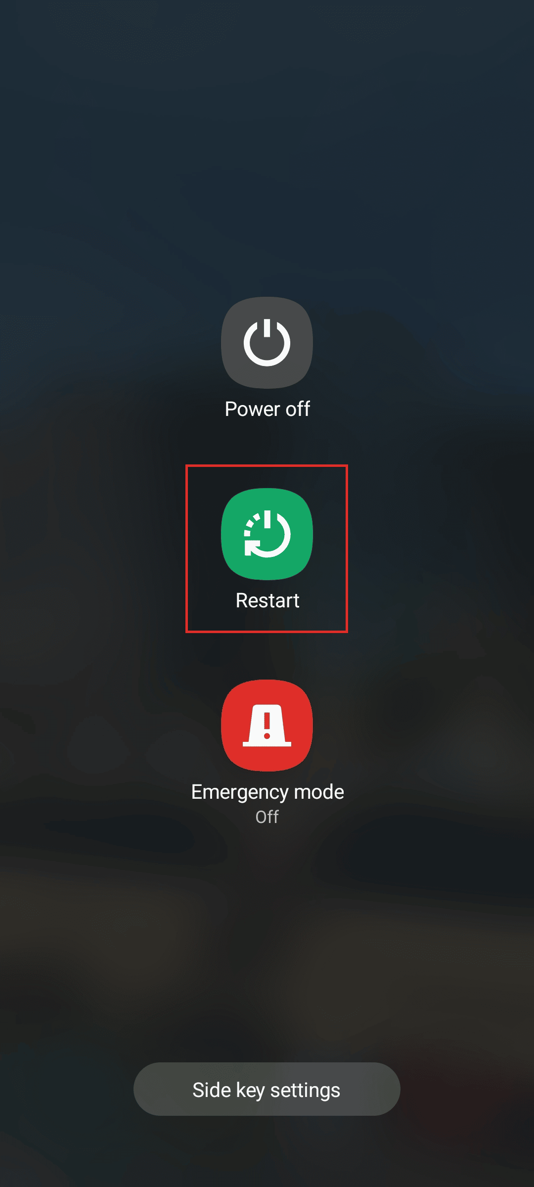 redémarrer sur samsung galaxy | Correction des photos WhatsApp qui ne sont pas sauvegardées sur Google Photos sur Android