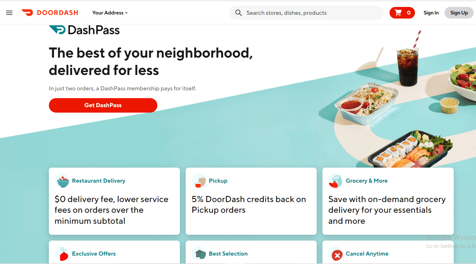 Page officielle DashPass | Quelqu'un d'autre peut-il DoorDash pour moi
