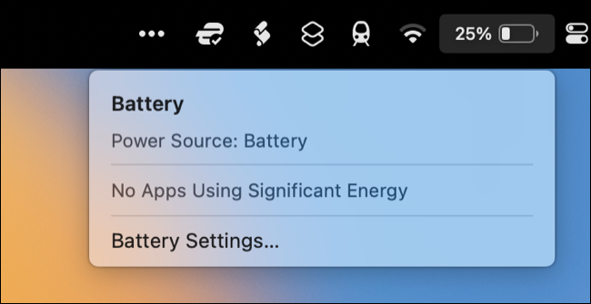 App che consumano molta energia in macOS