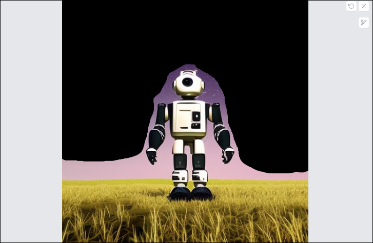 Utilisez le pinceau Inpaint pour couvrir chaque partie de l'image que vous souhaitez voir animée.