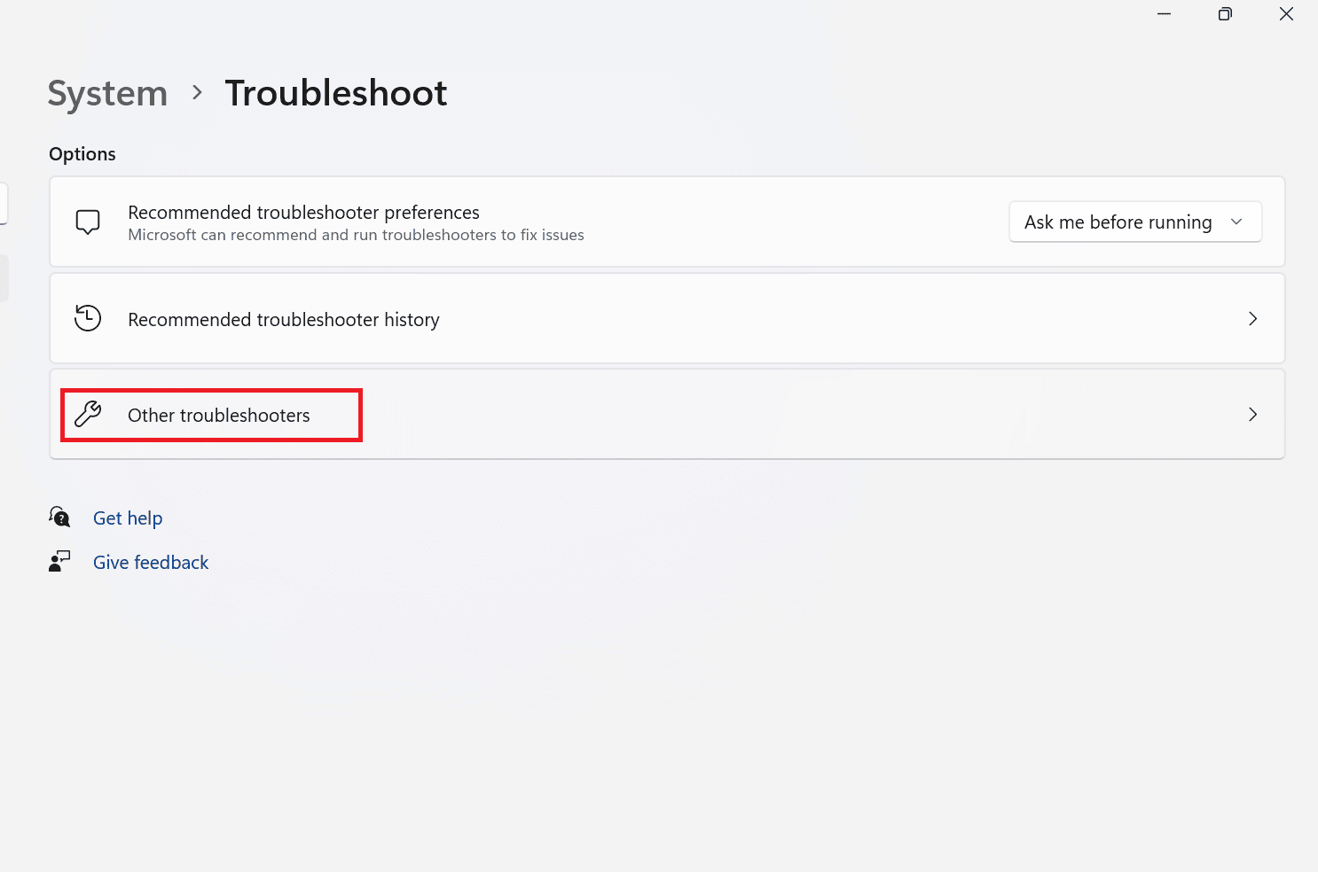 andere Problembehandlungen in Windows. Beheben Sie, dass der PS5-Controller auf dem PC nicht funktioniert