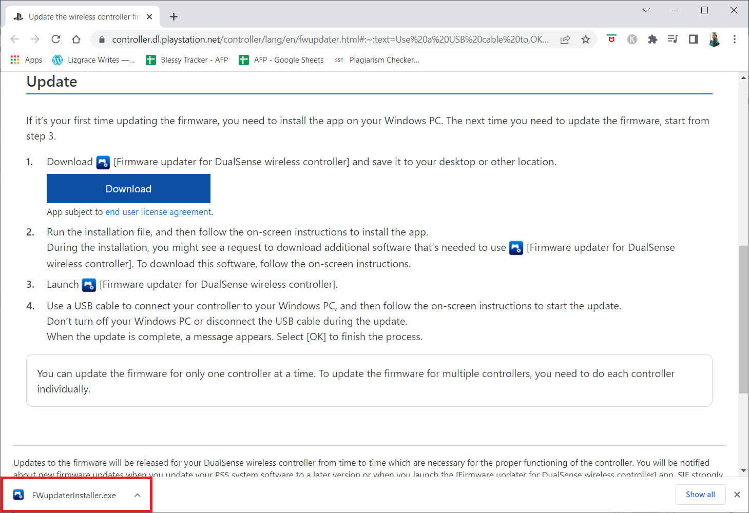 Klicken Sie auf die heruntergeladene Installationsdatei, um das Installationsprogramm zu installieren und auszuführen. Beheben Sie, dass der PS5-Controller auf dem PC nicht funktioniert