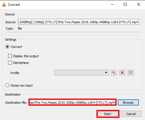 คลิกไอคอนเริ่ม วิธีแก้ไข Video Lag ใน VLC Media Player บน Windows