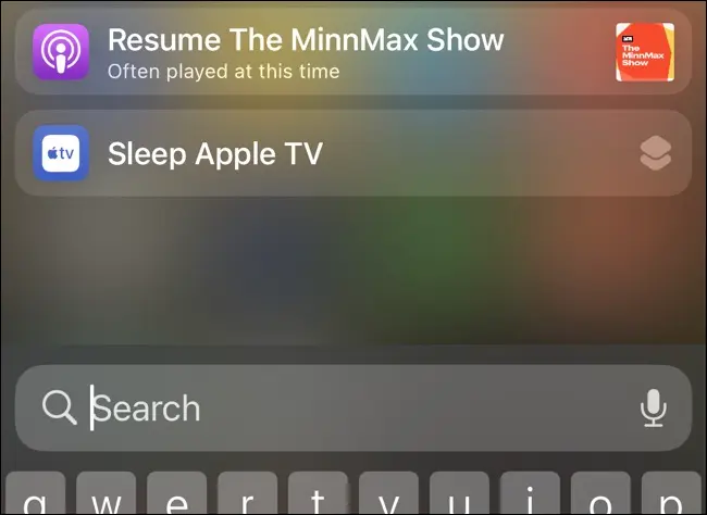 Greifen Sie auf die Spotlight-Suche auf dem iPhone zu