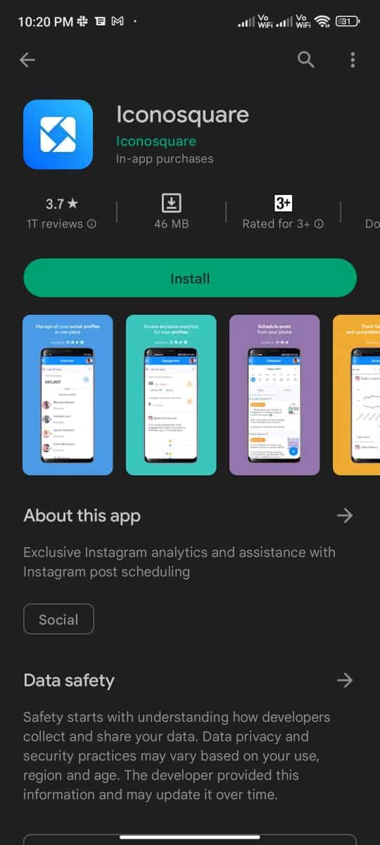 Utiliser les applications de nettoyage Instagram