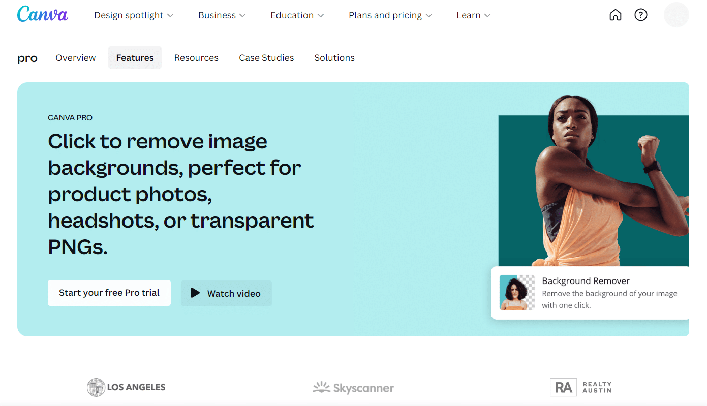 Canva バックグラウンド リムーバー