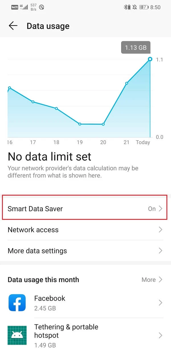 Klik Penghemat Data Cerdas