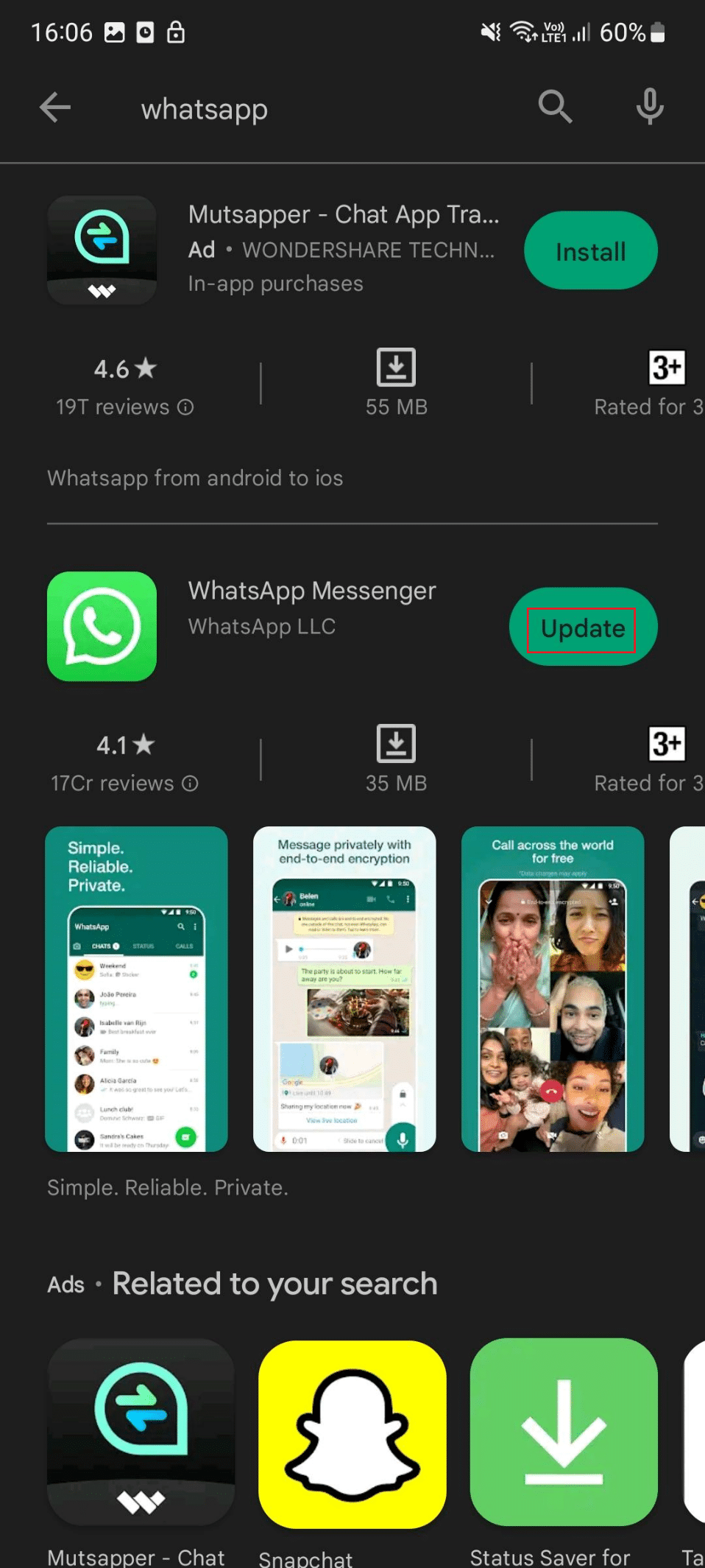 pembaruan untuk whatsapp. Perbaiki Gambar dan Media WhatsApp Tidak Mengunduh