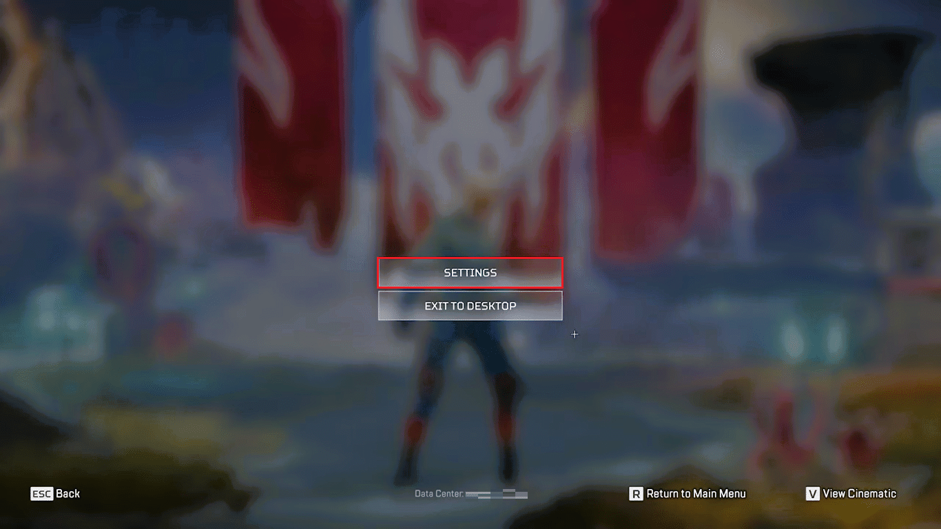 ไปที่การตั้งค่า Apex Legends