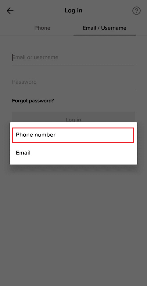 Stuknij w Numer telefonu