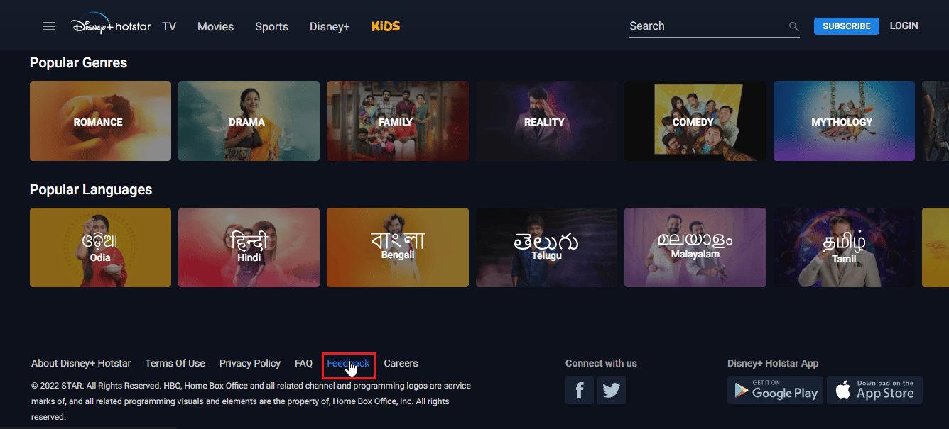 フィードバックをクリックします。 Disney Plus AutoplayがChromeで機能しない問題を修正する8つの方法