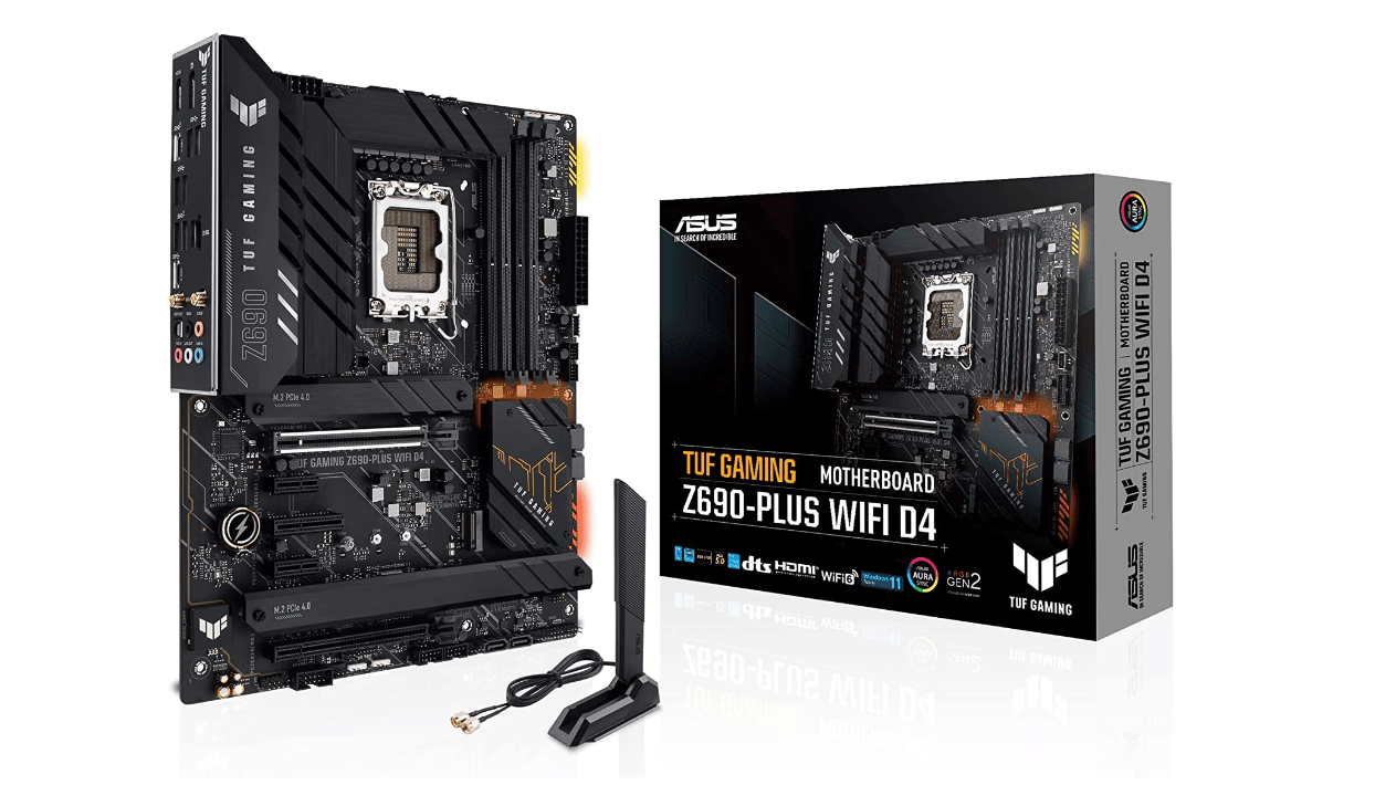 ASUS TUF Gaming Z690 Plus WiFi D4. 12 melhores placas-mãe Z690 para processadores Intel