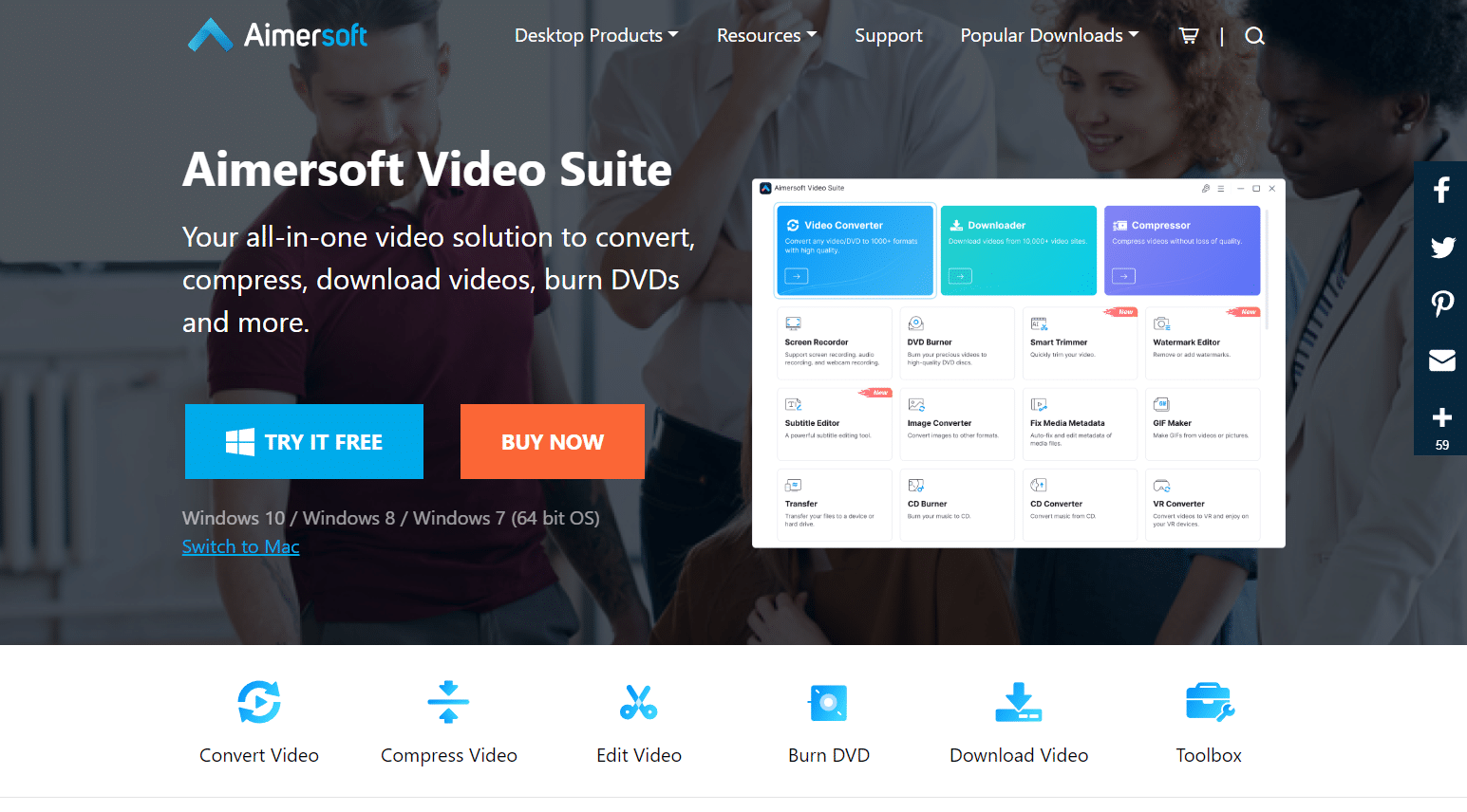 ชุดวิดีโอ Aimersoft 27 ดาวน์โหลดเพลย์ลิสต์ YouTube ที่ดีที่สุด