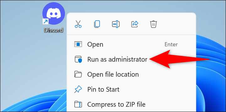 Wählen Sie „Als Administrator ausführen“.