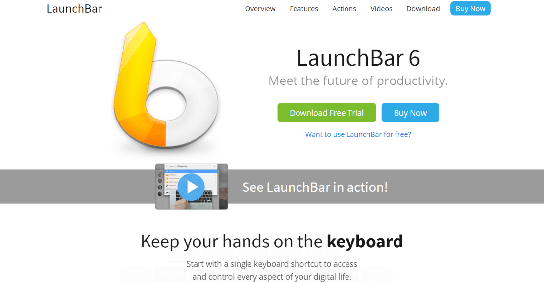 LaunchBar 6. Le 20 migliori app per la gestione degli appunti di Mac