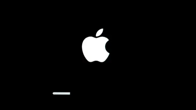 MacBook Air inicializando no macOS