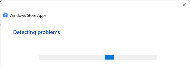 Pemecah masalah Aplikasi Windows Store.