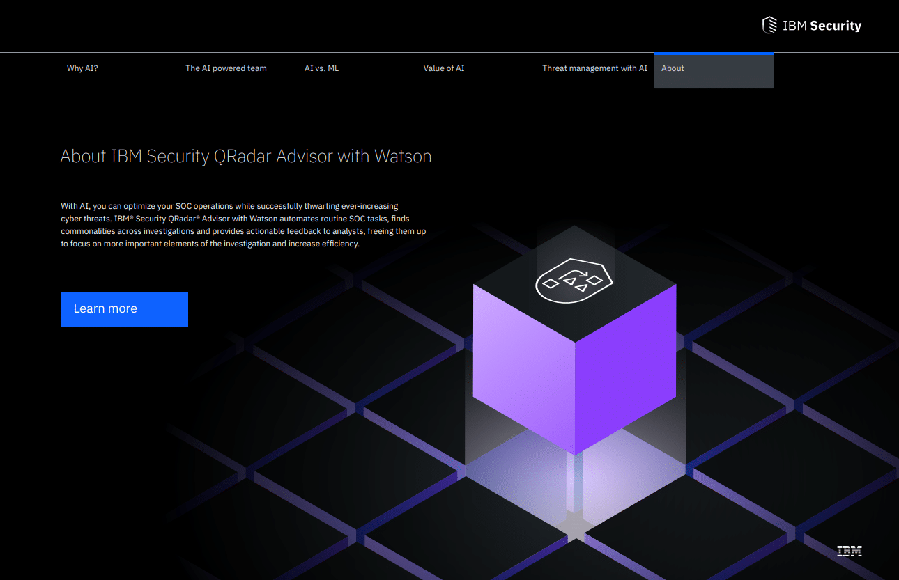 Siber güvenlik için IBM Watson