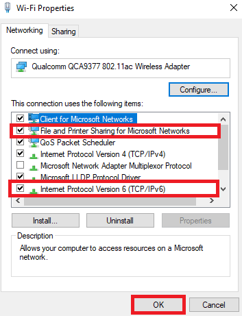 propiedades wifi