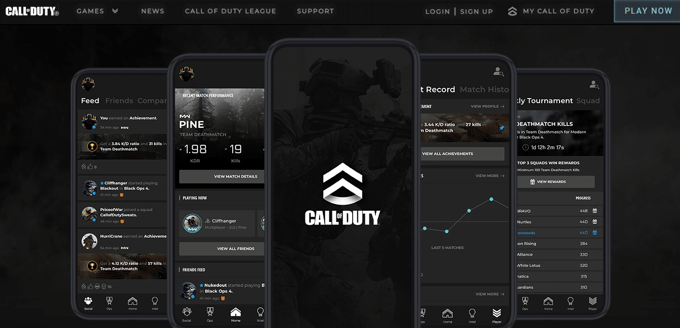 Application compagnon Call of Duty