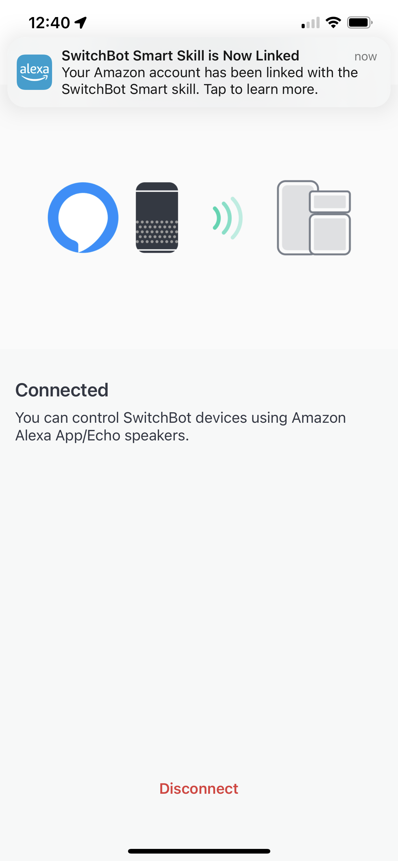 Bild der SwitchBot-App