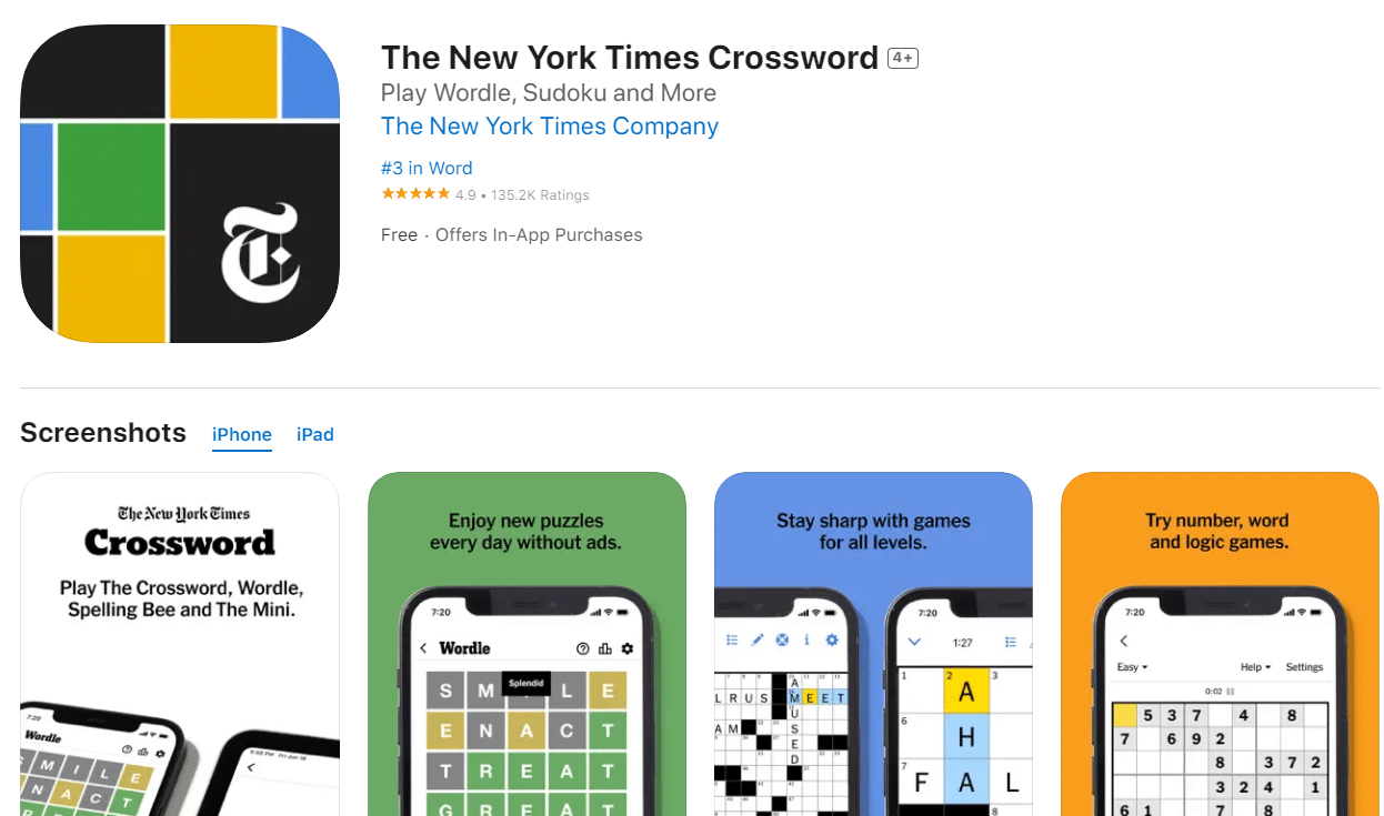 New York Times Bulmaca