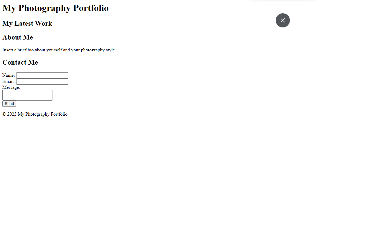 Abra el archivo y ahora puede ver una vista previa de su sitio web. | Cómo construir un sitio web usando ChatGPT