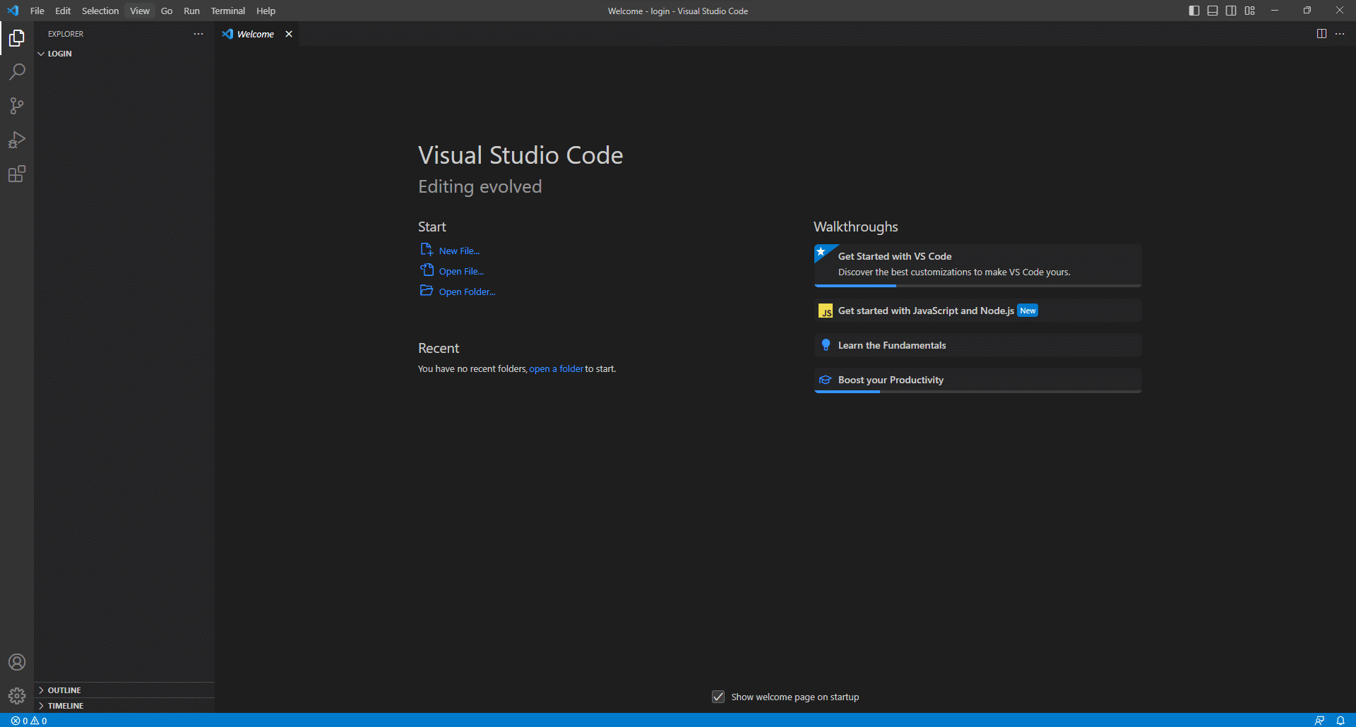 Para obtener una vista previa del archivo, abra Visual Studio Code.