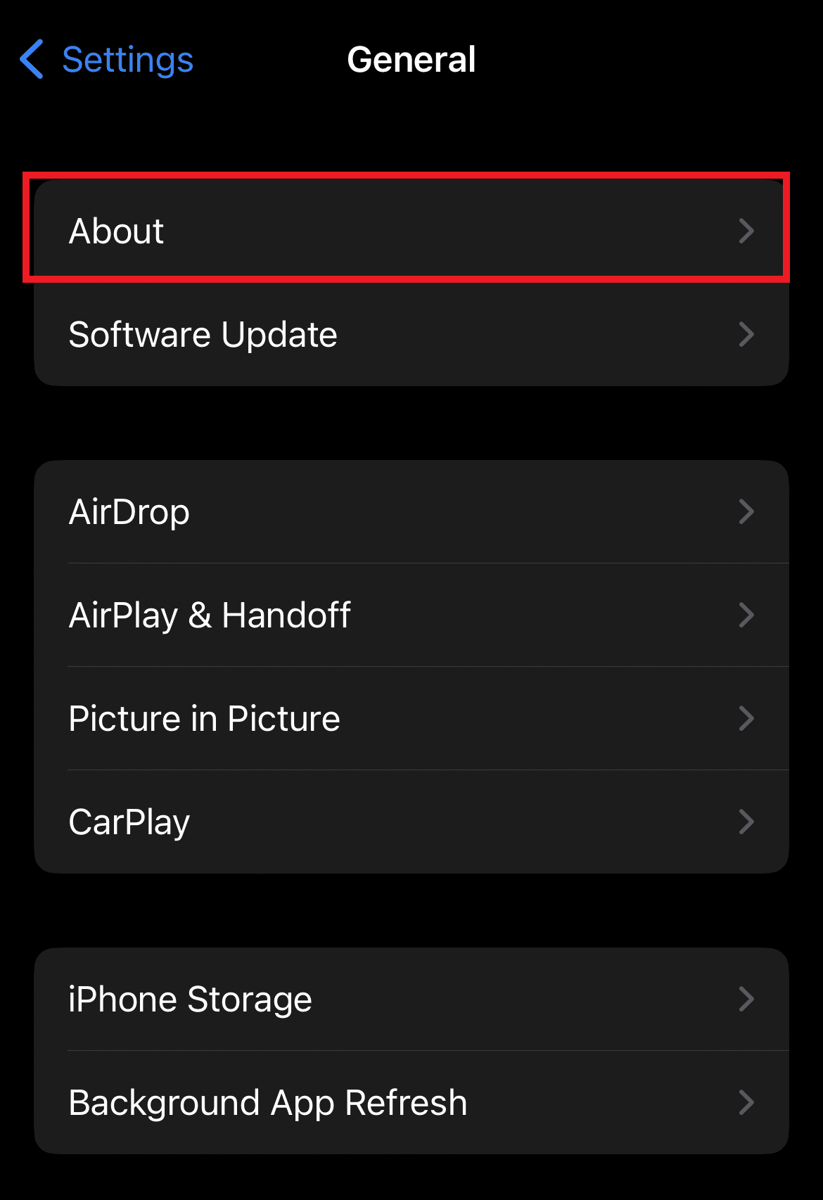 แตะที่แท็บเกี่ยวกับ 11 วิธีในการแก้ไขข้อผิดพลาด Visual Voicemail ไม่พร้อมใช้งานในขณะนี้