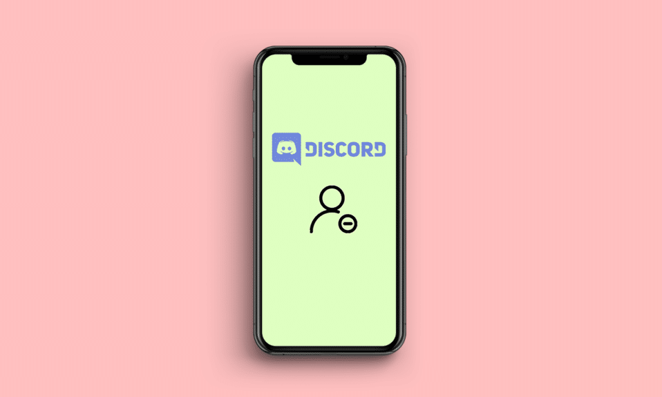 Cum să anulezi prietenia cuiva pe Discord pe iPhone