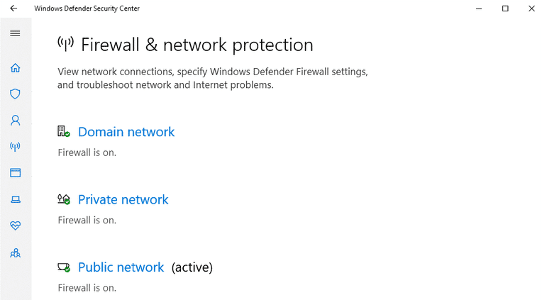 Dezactivați firewall