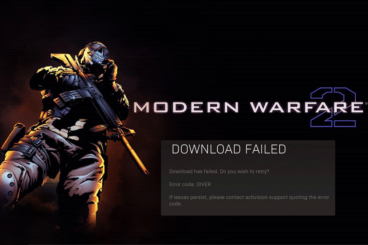 Remediați codul de eroare pentru Call of Duty Warzone 2 Diver