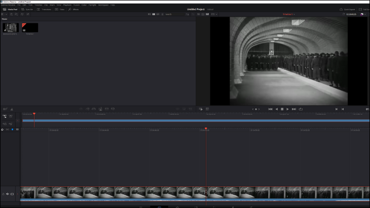 Cronología de Da Vinci Resolve