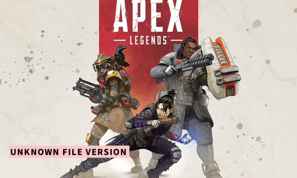 Correction d'une erreur de version de fichier inconnue Apex