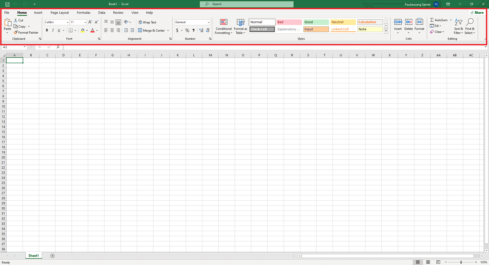 Toolbar. Apa Komponen Spreadsheet yang Berbeda?