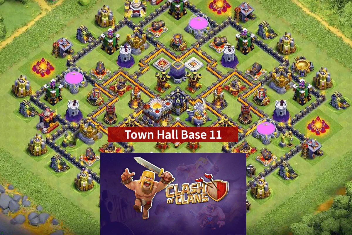 40 meilleurs hôtels de ville 11 bases de Clash of Clans