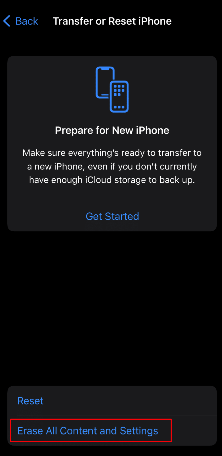 ketuk hapus semua konten dan pengaturan. Cara Factory Reset iPhone X