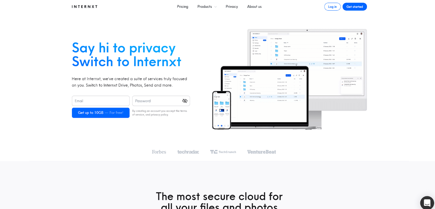 انترنكست. 22 أفضل بدائل Dropbox