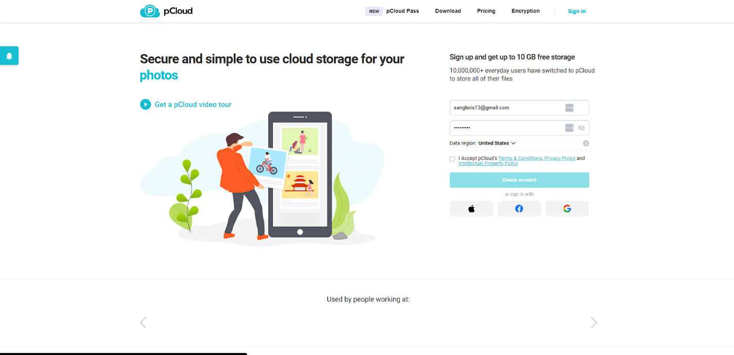 pCloud. 22 أفضل بدائل Dropbox