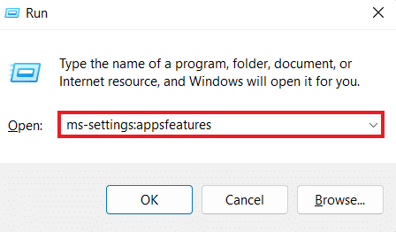 ms-settings:appsfeatures 입력